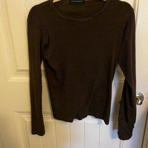 Brandy Melville Leah Striped Shirt